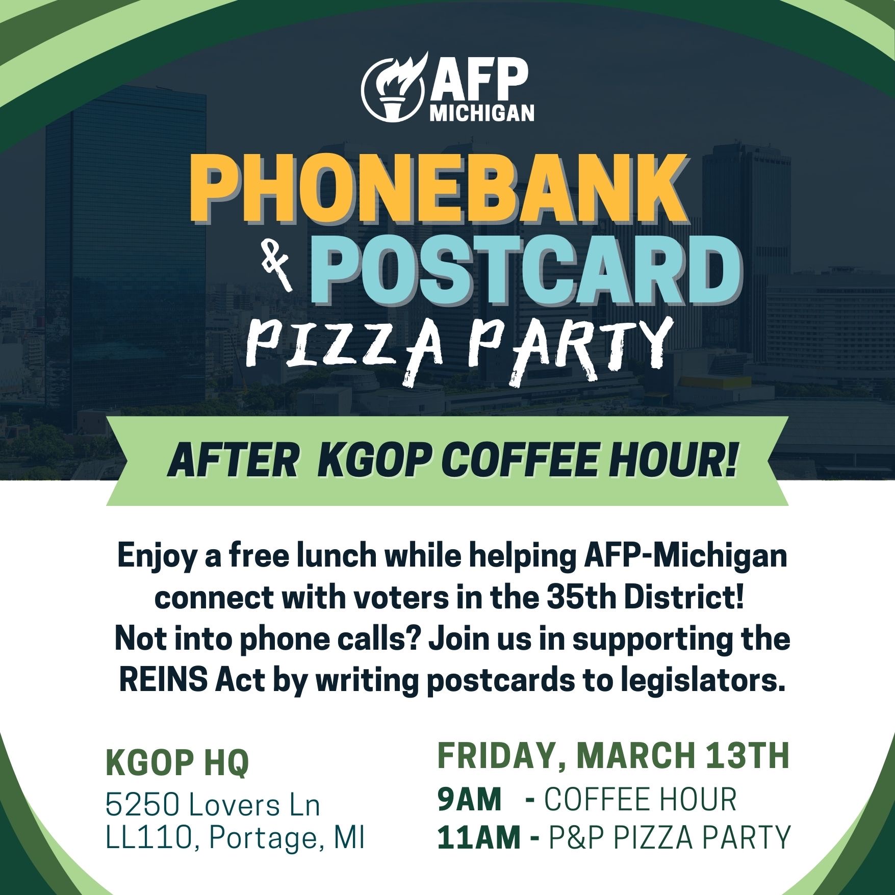 AFP Calling For Senate Candidate