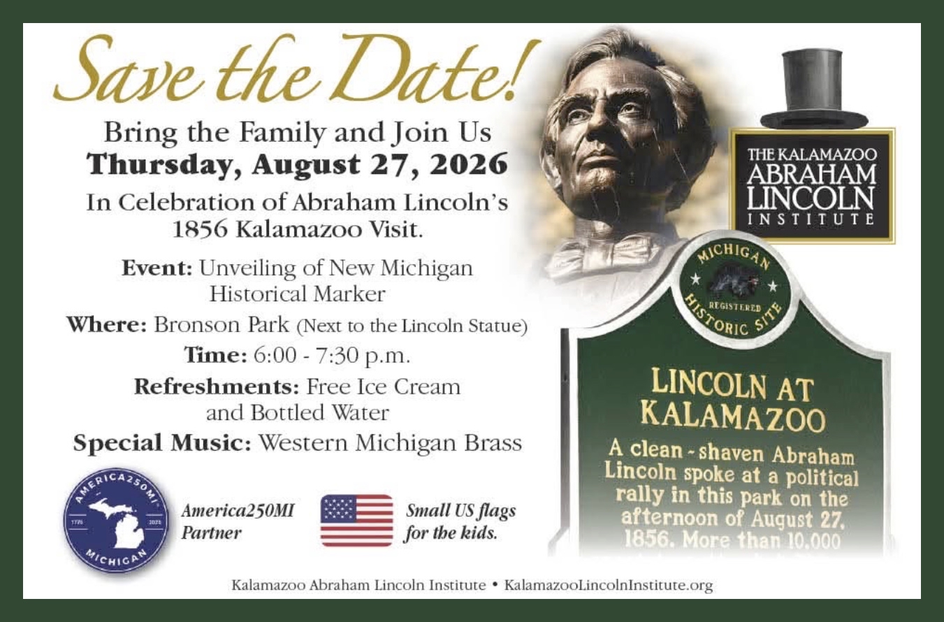 Lincoln Institute - New Marker in Bronson Park